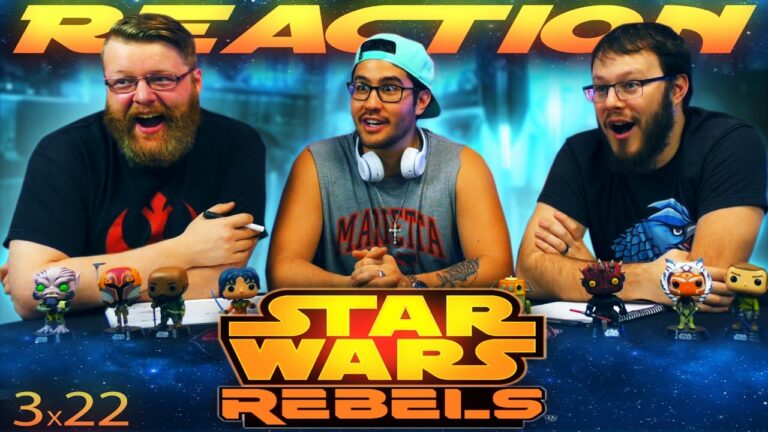 Star Wars Rebels 03x22 REACTION